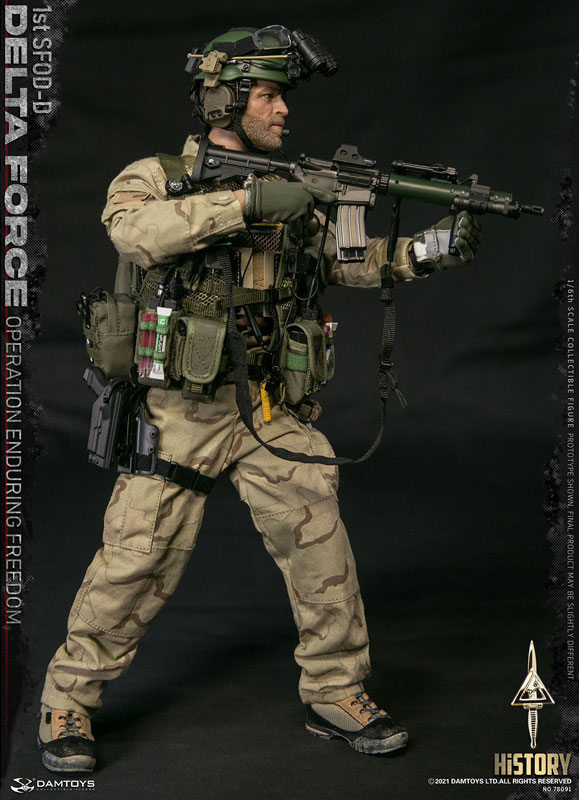 1/6 デルタフォース　トラボラの戦い 1/6 デルタフォース 1st SFOD-D (第1特殊部隊デルタ作戦分遣隊