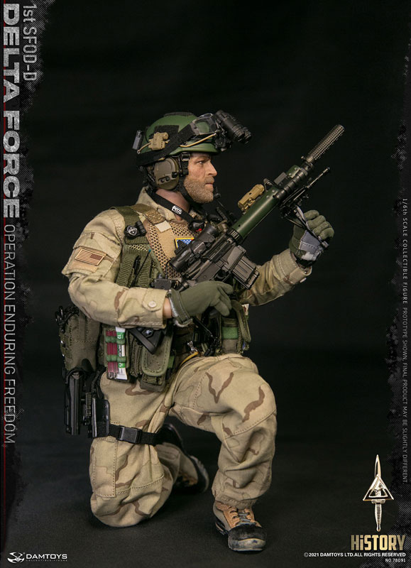 アメリカ陸軍特殊部隊 デルタフォース 1980`s (プラモデル
