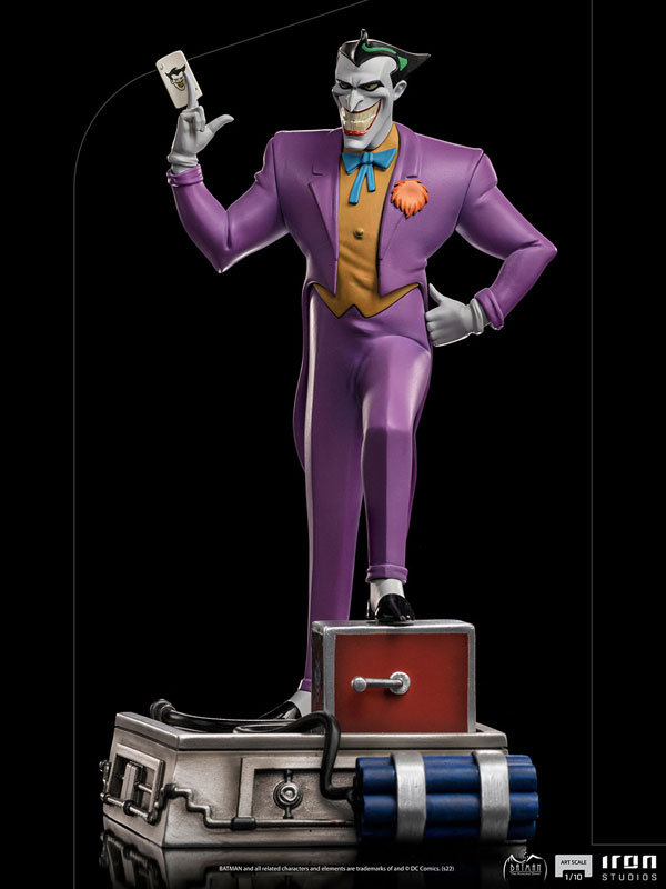 フィギュア　ジョーカー 「バットマン アニメイテッド」 アートスケール 1/10 スタチュー DC』アイアン・スタジオ スタチュー「アートスケール」1/10