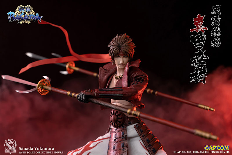 戦国BASARA 真田幸村 1/6 可動フィギュア[ROCKETTOYS]《在庫切れ》