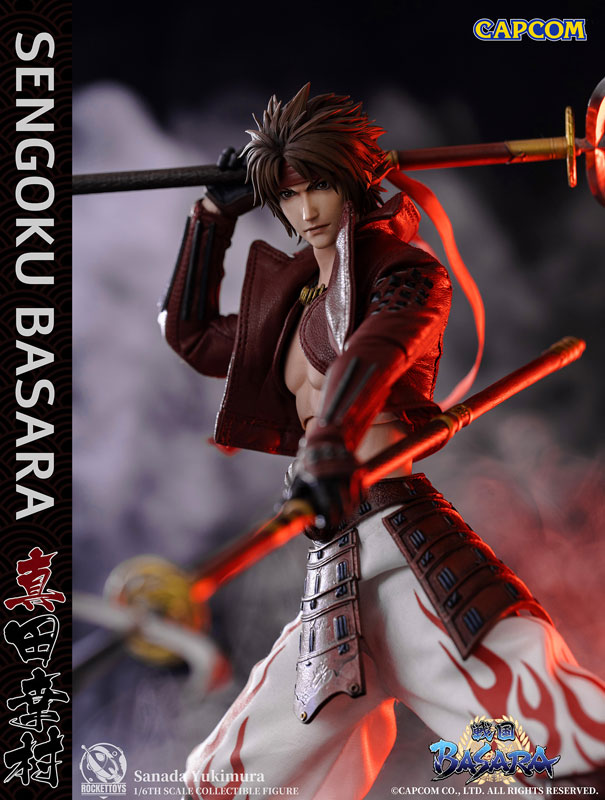 戦国BASARA 真田幸村 1/6 可動フィギュア[ROCKETTOYS]《在庫切れ》