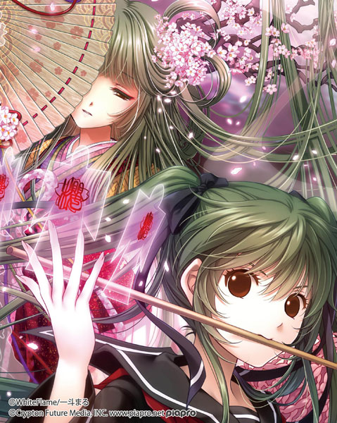 限定販売】初音ミク 千本桜 掛け軸風タペストリー[舞扇堂]《在庫切れ》 