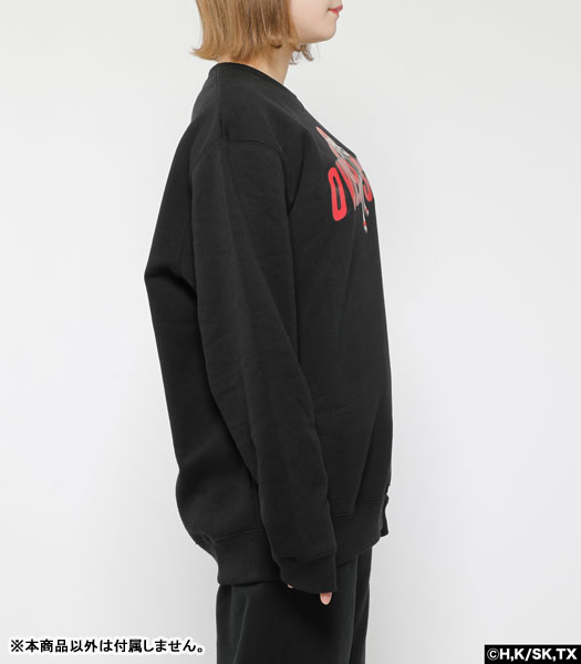SHAMAN KING OVER SOUL CREW NECK SWT RED(恐山アンナ) M[R4G]《在庫切れ》