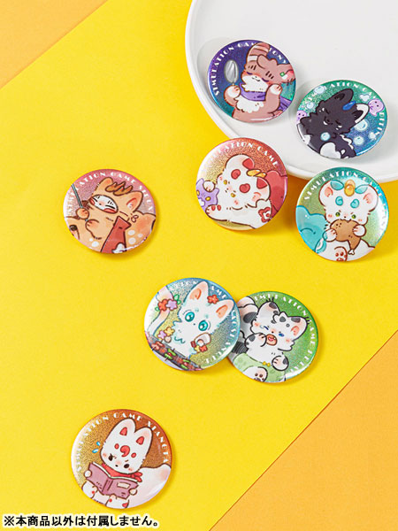 有獣焉(けものあらんや) 神獣育成シリーズ ブリキ缶バッジ