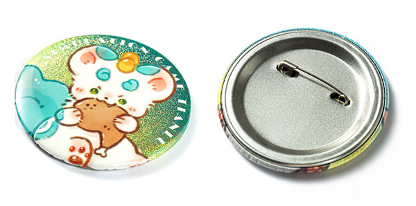 有獣焉(けものあらんや) 神獣育成シリーズ ブリキ缶バッジコレクション