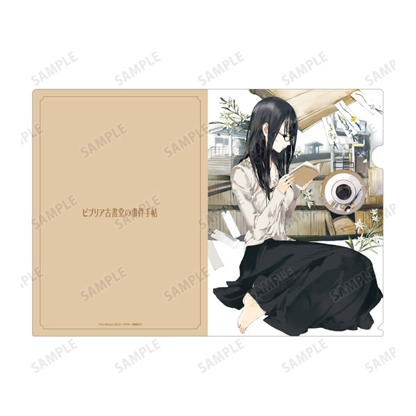 ビブリア古書堂の事件手帖 篠川栞子 クリアファイル Ver C アルマビアンカ 在庫切れ ビブリア古書堂の事件手帖 篠川栞子 クリアファイル Ver C アルマビアンカ 在庫切れ