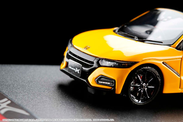 MARK43 ホンダ S660 ミニカー イエロー 1/43 Honda S660 MODULO X 2020 カーニバルイエローII[MARK43]《在庫切れ》