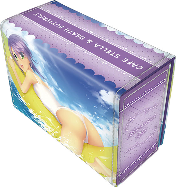 合皮製デッキケースW 喫茶ステラと死神の蝶「火打谷愛衣」Summer Ver