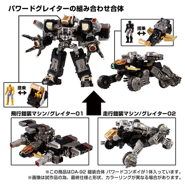 ダイアクロン DA-92 鎧装合体 パワードコンボイ