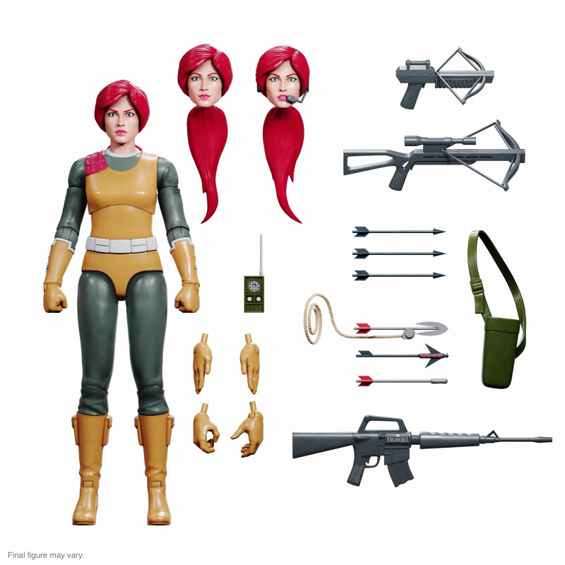G.I.ジョー/ スカーレット アルティメイト 7インチ アクション