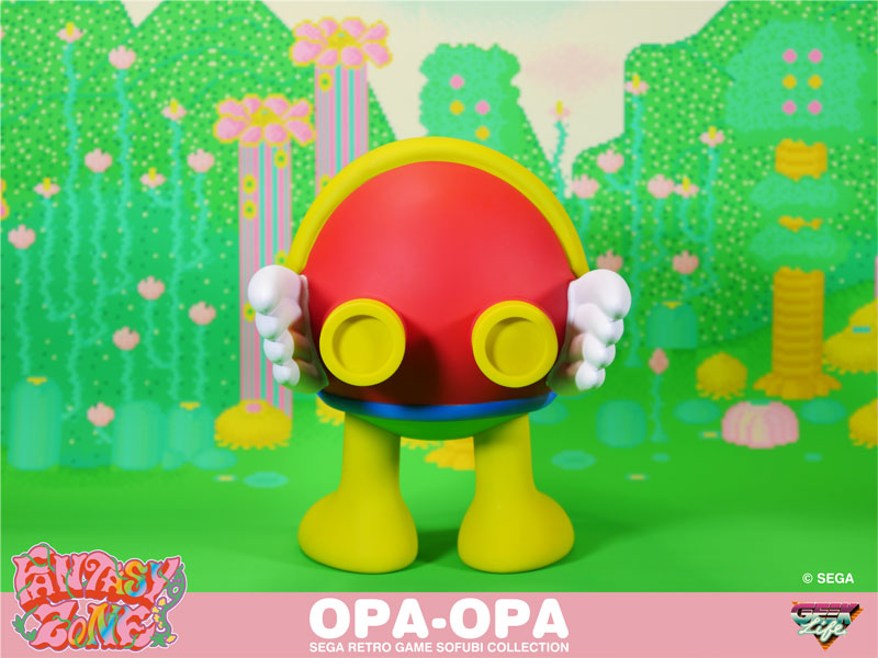 セガ・レトロゲーム ソフビ コレクション ファンタジーゾーン オパオパ