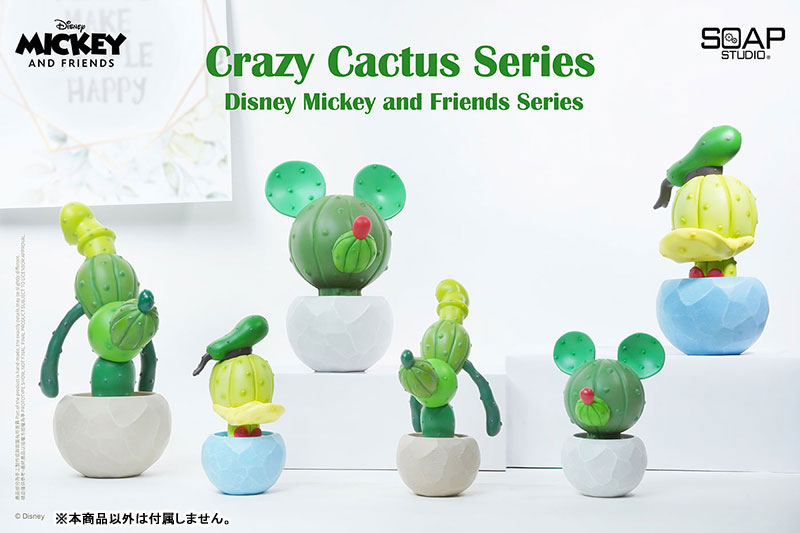 ディズニー』スタチュー ミッキーマウス(おかしなサボテン