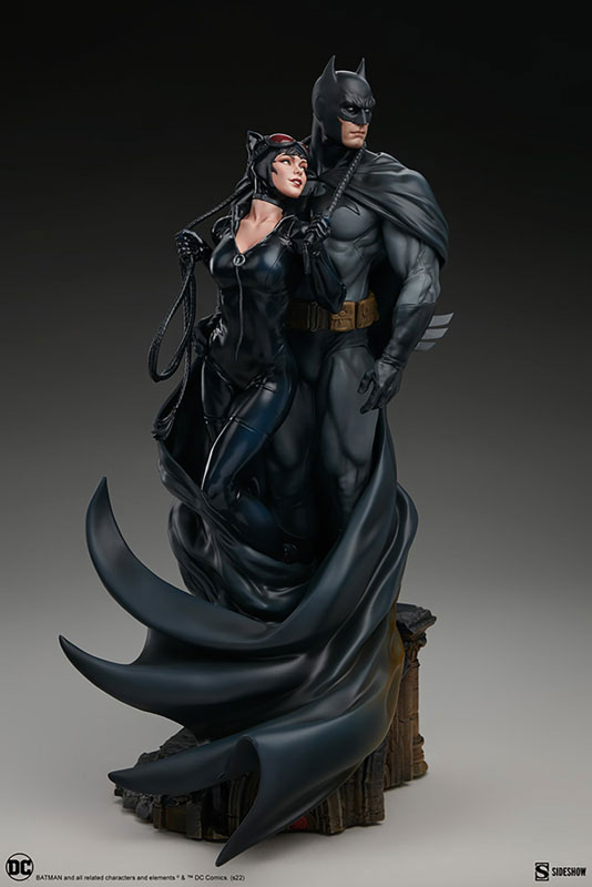 DCコミックス』ジオラマ バットマン＆キャットウーマン[サイド