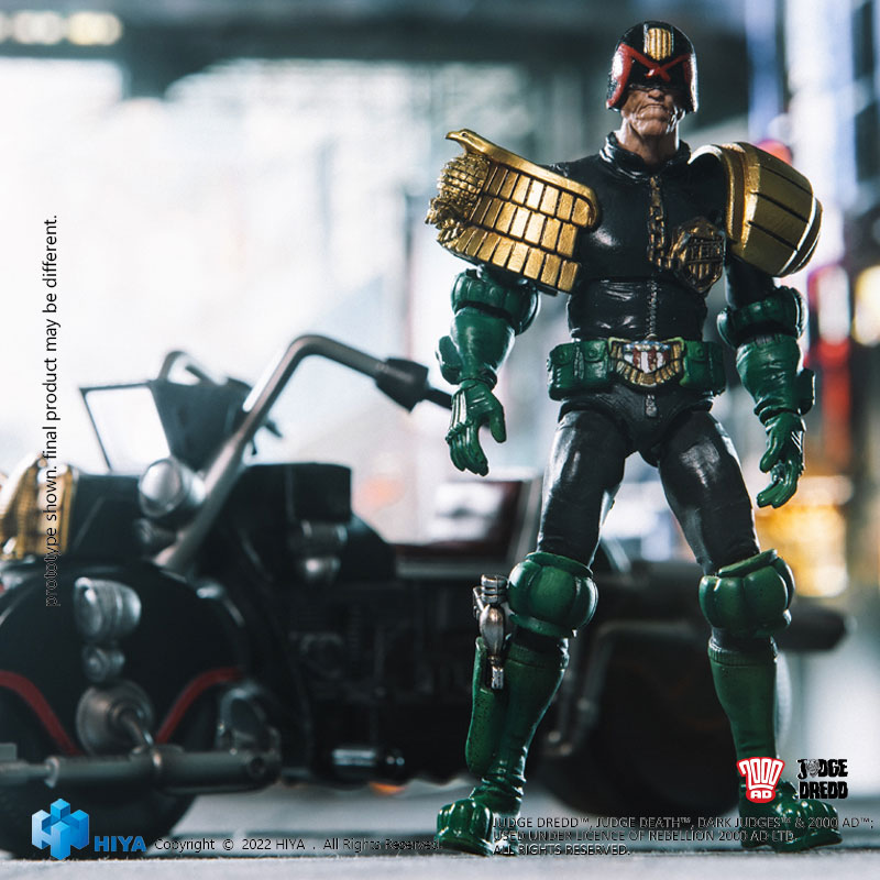 ジャッジドレッド 1/18 アクションフィギュア ジャッジドレッド