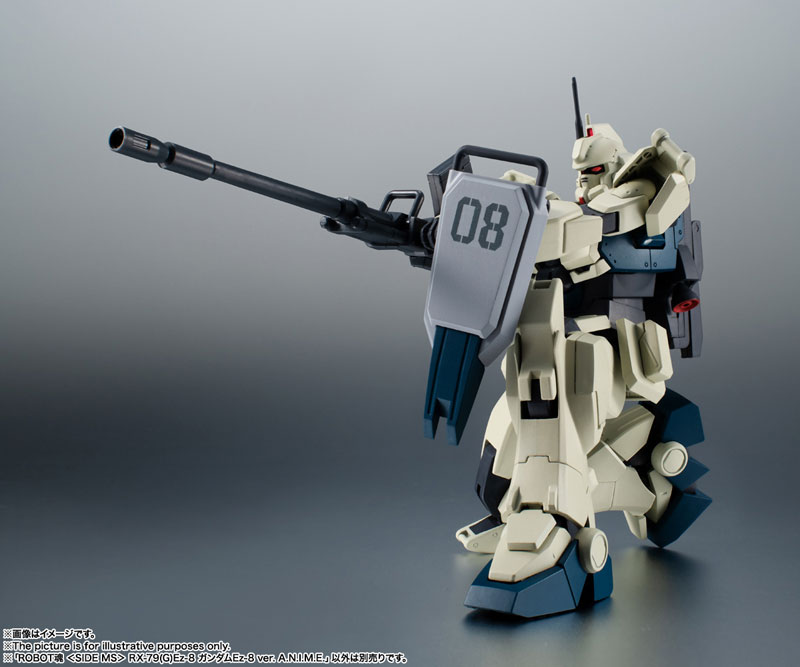 ROBOT魂 〈SIDE MS〉 RX-79(G)Ez-8 ガンダムEz-8 ver. A.N.I.M.E. 『機動戦士ガンダム 第08MS小隊』