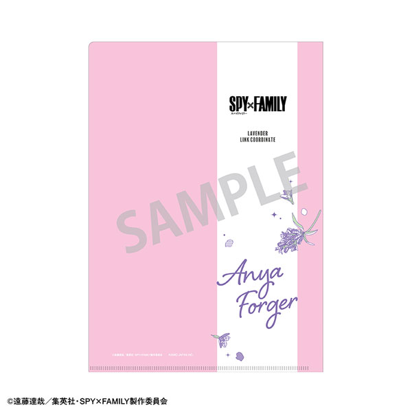 SPY×FAMILY A4シングルクリアファイル アーニャ/リンクコーデ（再販）[カミオジャパン]《発売済・在庫品》