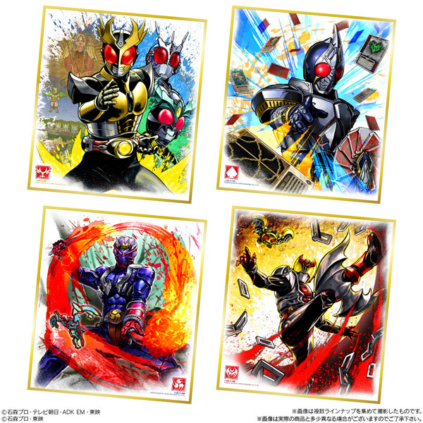 仮面ライダー色紙ARTセレクション Feat. 仮面ライダーW 10個入りBOX (食玩)[バンダイ]《発売済・在庫品》