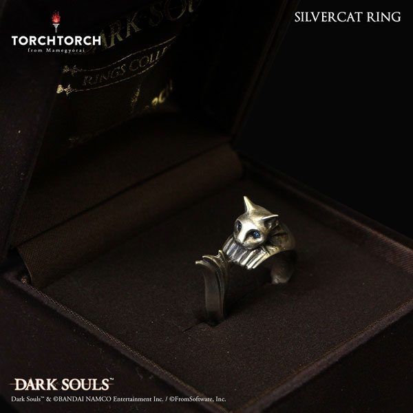ダークソウル × TORCH TORCH/ リングコレクション： 銀猫の指輪