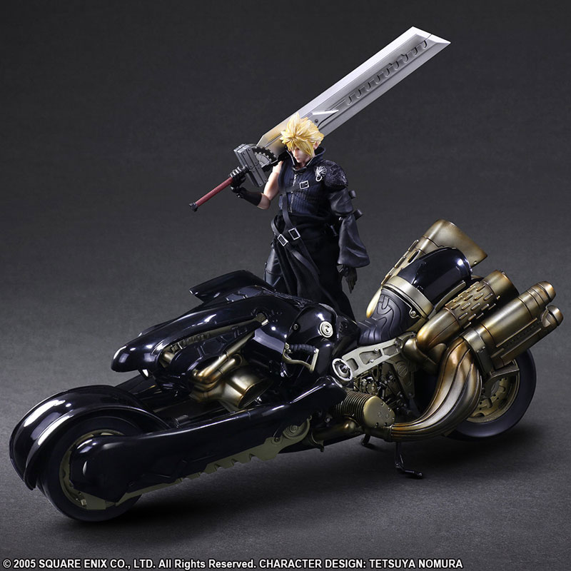 FINAL FANTASY VII ADVENT CHILDREN PLAY ARTS改 クラウド・ストライフ&フェンリル FIGURE-141503_05.jpg
