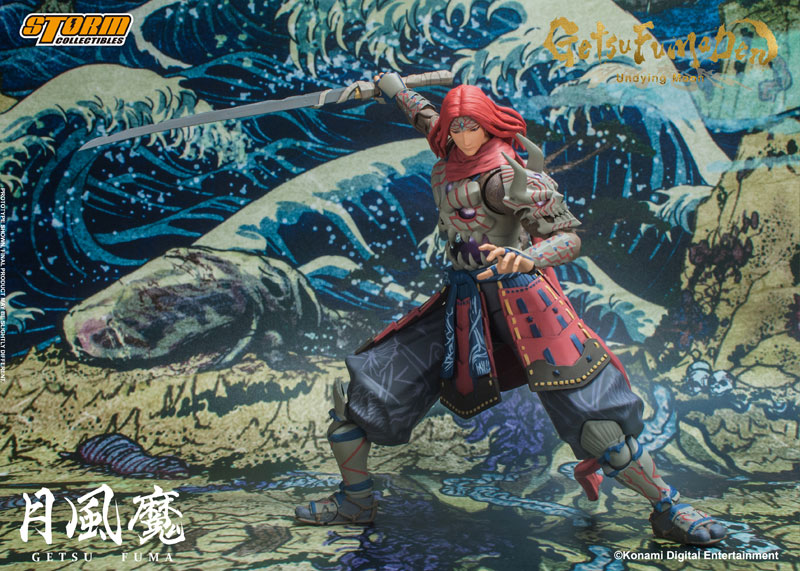 GetsuFumaDen： Undying Moon アクションフィギュア 月風魔[ストーム 