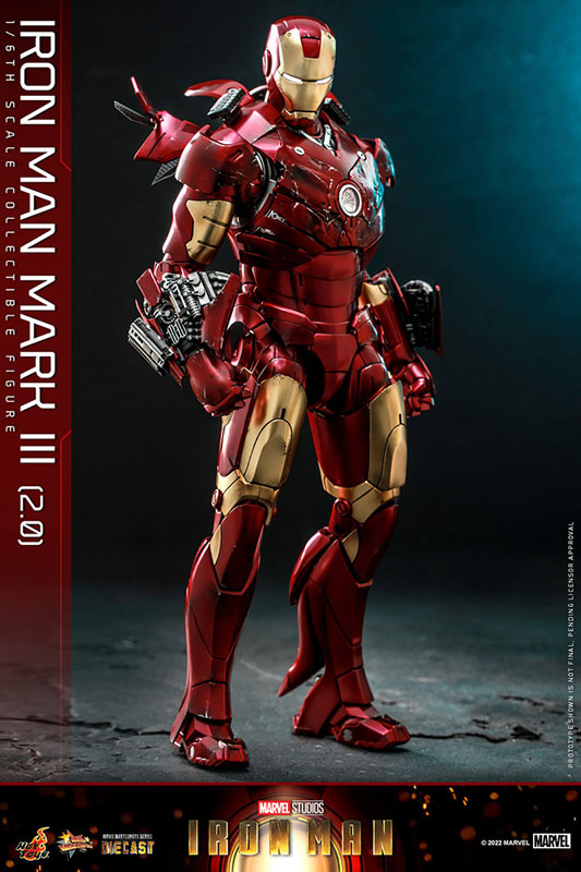 ムービー・マスターピース DIECAST 1/6 アイアンマン・マーク3