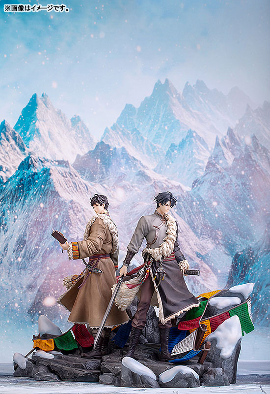 蔵海花 蔵海浮生 呉邪＆張起霊 特典版 1/7 完成品フィギュア Myethos 蔵海花 蔵海浮生 呉邪＆張起霊 特典版 1/7 完成品フィギュア[Myethos