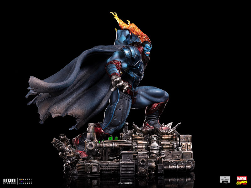 フィギュア　アポカリプス 「X-MEN」 バトルジオラマ・シリーズ 1/10 スタチュー 中古】フィギュア ビショップ 「X-Men Age of Apocalypse