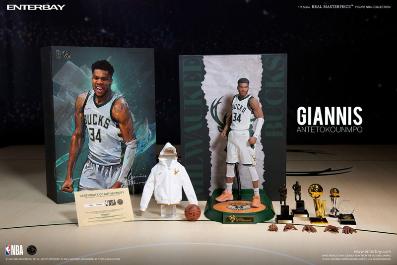 【新品】エンターベイ 1/6 ヤニス・アデトクンボ 新品】エンターベイ 1/6 ヤニス・アデトクンボ スポーツ