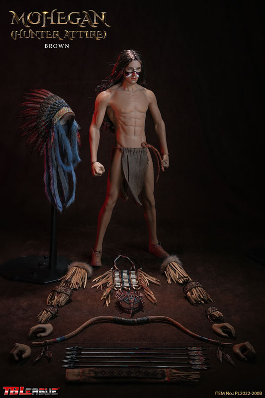 フィギュア　モヒガン ハンターアタイア(ブラウン) 1/6 アクションフィギュア 1/6 アクションフィギュア モヒガン ハンター アタイア ブラウン