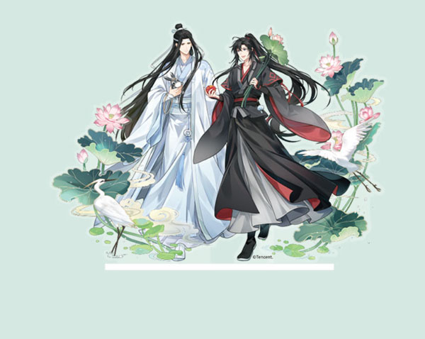 アニメ「魔道祖師」 蓮塢清華Ver. アクリルジオラマスタンド 魏