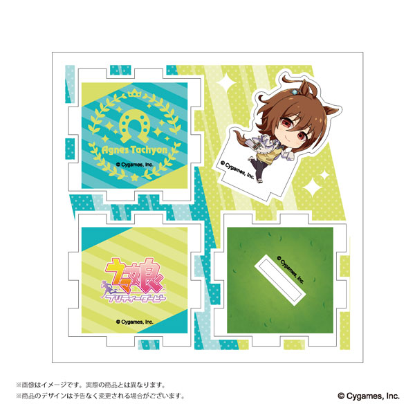 ウマ娘 プリティーダービー キャラぷち アクリルパズルプレート Vol.1 6個入りBOX[あみあみ]《発売済・在庫品》