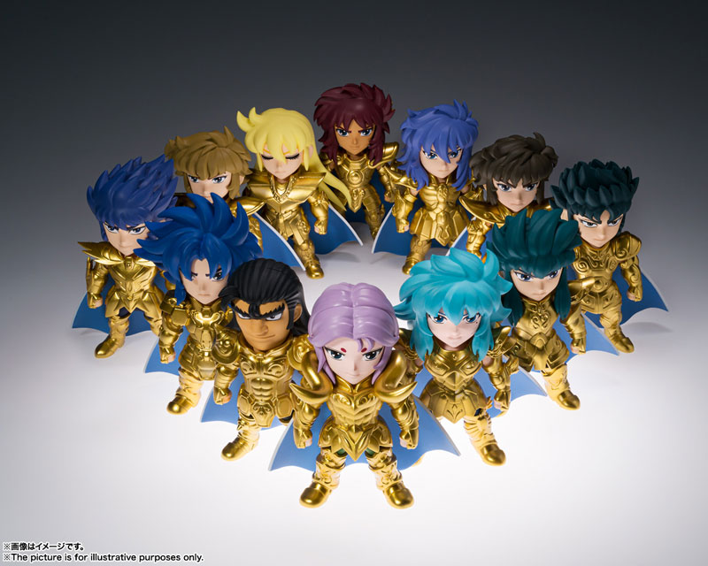 TAMASHII NATIONS BOX 聖闘士星矢 ARTlized -集結！最強の黄金聖闘士- 12個入りBOX」予約開始 ： ホビログ フィギュア ・プラモ情報