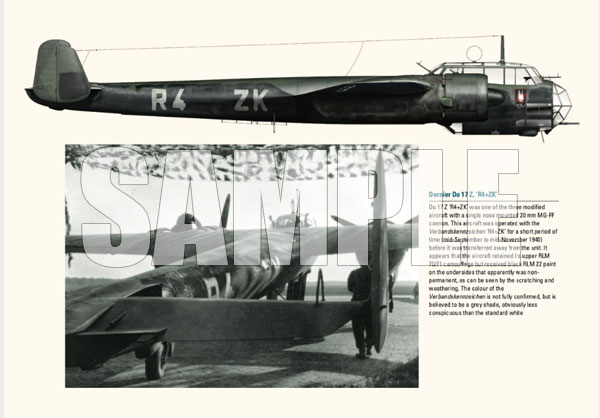 ドルニエ初の夜間戦闘型 “カウツ”：D017Z-7 カウツI/Do17Z-10 カウツII/Do215B-5 カウツIII (書籍)[チャンドス出版 ]《在庫切れ》