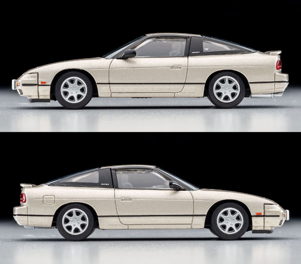 LV-N235c 日産180SX TYPE-II スペシャルセレクション装着車(イエロイッシュシルバー) 91年式[トミーテック]《１２月予約》