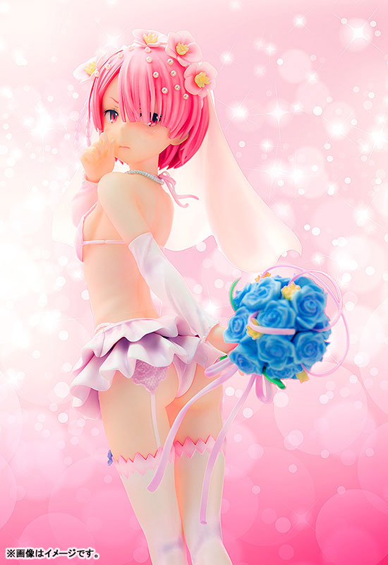 Re：ゼロから始める異世界生活 ラム ウェディングVer. 1/7 完成品フィギュア（再販）[ファット・カンパニー]《０３月予約》