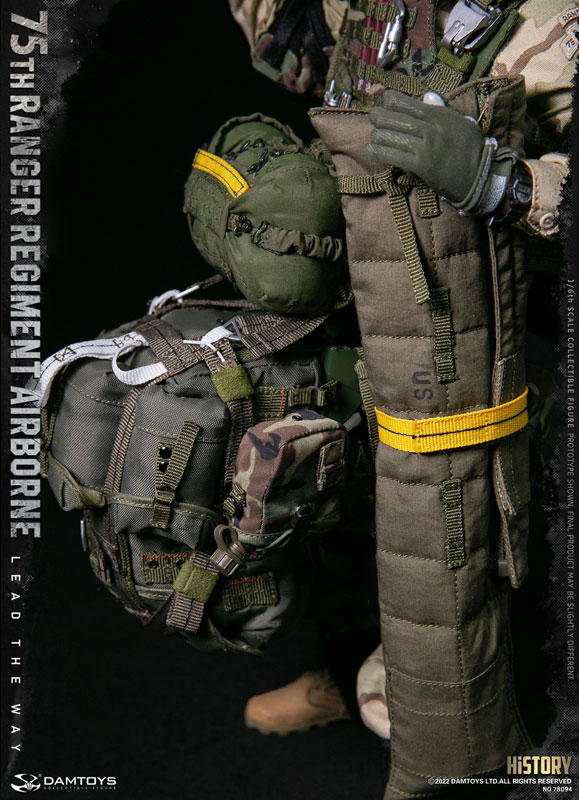 1/6 アメリカ陸軍 第75レンジャー連隊 エアボーン[DAMTOYS
