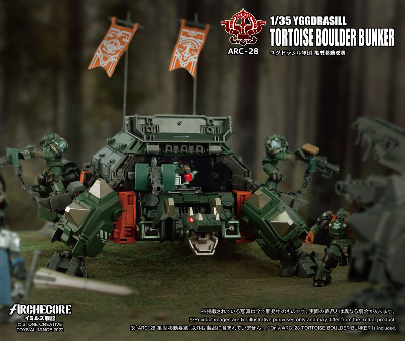 ARC-28 ARCHECOREイミルズ戦記 1/35スケール ユグドラシル軍団