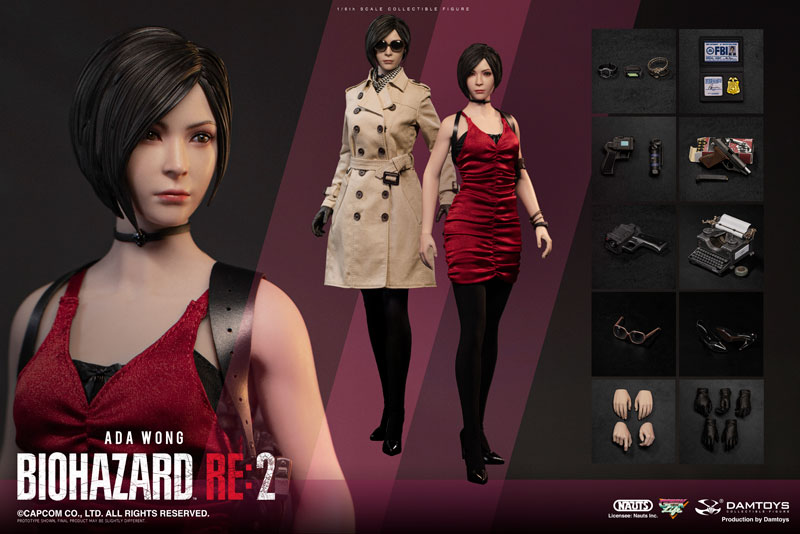 エイダ・ウォン アクションフィギュア BIOHAZARD RE：2 1/6 コレクティブルアクションフィギュア エイダ