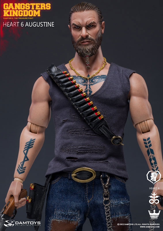 1/6 ギャングスターズ・キングダム ハート 6 オーガスティン[DAMTOYS