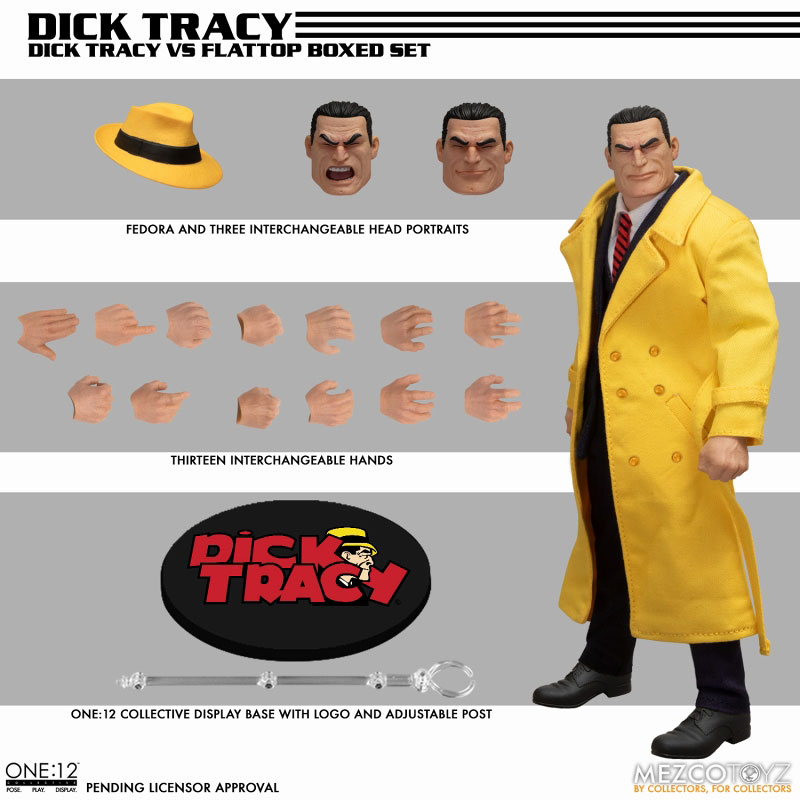 ディックトレイシー　フィギュアセット ワン12コレクティブ/ Dick Tracy： ディック・トレイシー vs