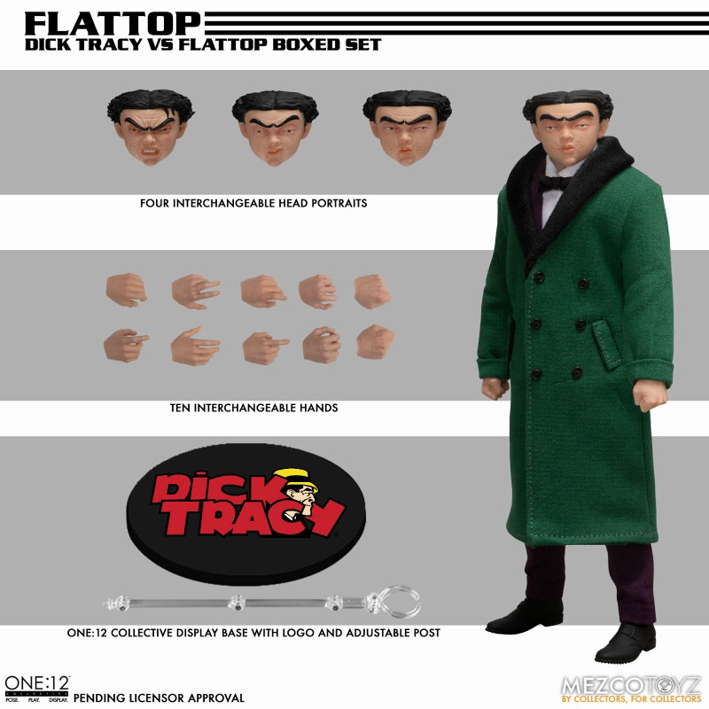 ディックトレイシー　フィギュアセット ディック・トレイシー ドール 6点コンプリートセット 映画公開