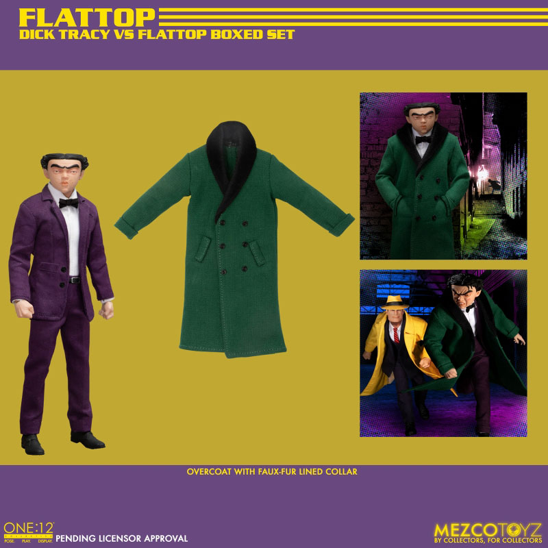 ディックトレイシー　フィギュアセット Dick Tracy One:12 Collective Dick Tracy vs Flattop Boxed Set
