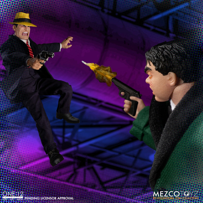 ディックトレイシー　フィギュアセット ワン12コレクティブ/ Dick Tracy: ディック・トレイシー vs