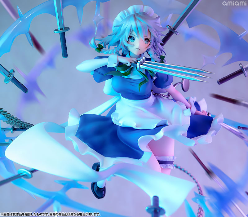 東方プロジェクト 十六夜咲夜 illustration by TEDDY 絵梦トイズ】東方Project「1/7スケールフィギュア：十六夜咲夜