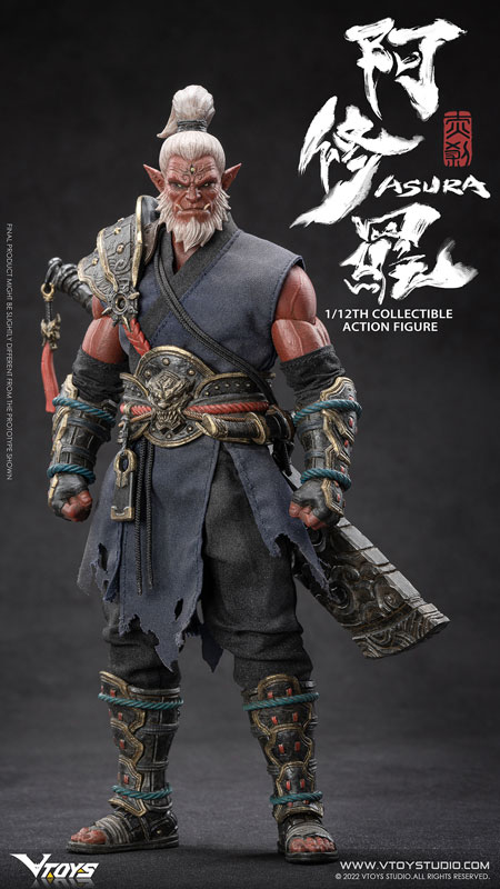 VSD006 阿修羅 - 赤鬼 1/12スケール可動フィギュア[VTOYS]《在庫