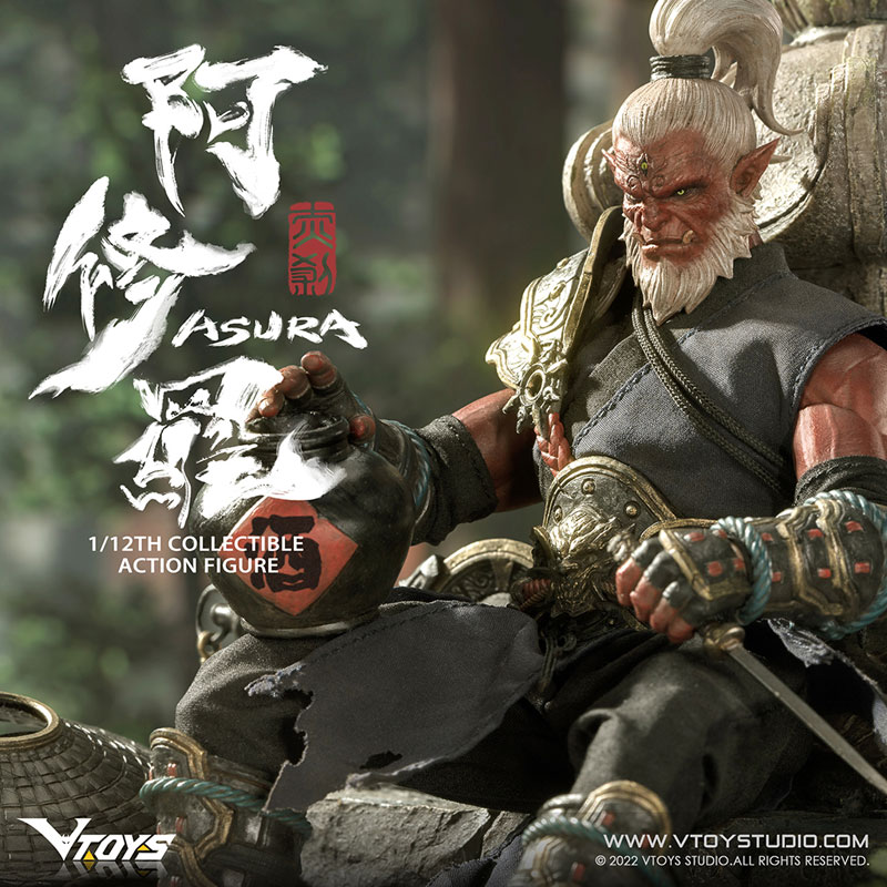 VSD006 阿修羅 - 赤鬼 1/12スケール可動フィギュア