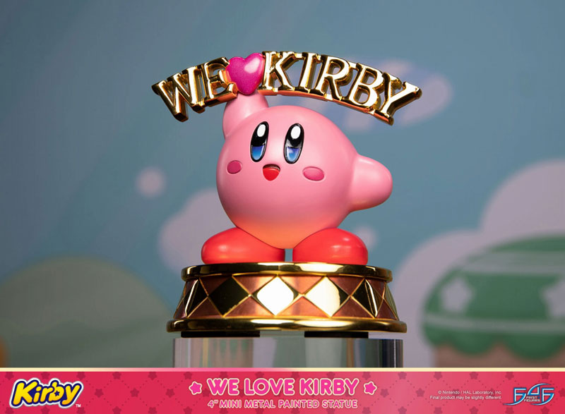 星のカービィ シリーズ/ We Love Kirby カービィ メタル ミニスタチュー