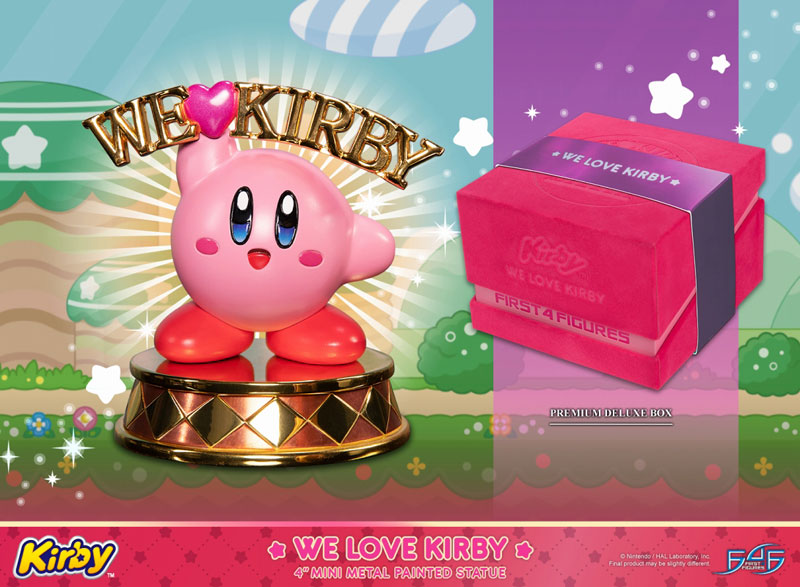 星のカービィ シリーズ/ We Love Kirby カービィ メタル ミニスタチュー