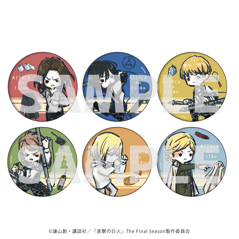 進撃の巨人』お泊り会グラフアートフェア開催！！アイマスクや