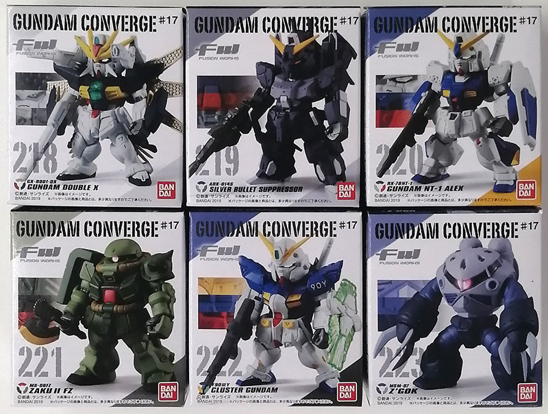 Fw Gundam Converge 17 全6種セット